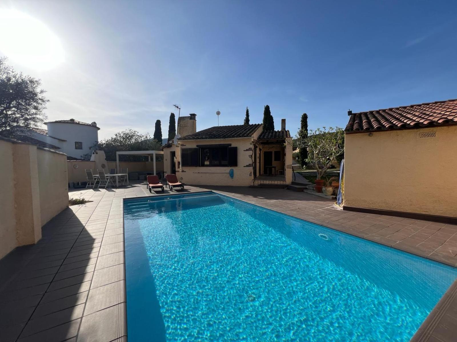 Villa Franca Privat Pool L'Estartit Eksteriør billede